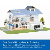 belaides kameros - TP-Link Tapo C460 4K Belaidė kamera Lauke (White) - 2 nuotrauka