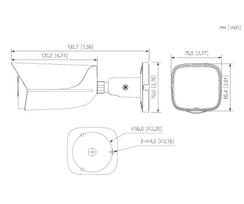 kamera ip67 - NET CAMERA 6MP BULLET/HFW3649E-AS-IL-0280B-B DAHUA | IPC-HFW3649E-AS-IL-0280B-B - 5 nuotrauka