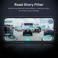 vaizdo registratorius 70mai - 70Mai DASHCAM 4K OMNI/X800 Juodas (Black) - 5 nuotrauka