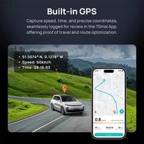 vaizdo registratorius 70mai - 70Mai DASHCAM 4K OMNI/X800 Juodas (Black) - 12 nuotrauka