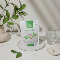 kapsule - RAW POWDERS GOTU KOLA, 475 MG, 90 kapsulių - 3 nuotrauka