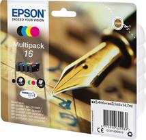 spausdintuvas epson spalvotas - EPSON 16 ink cartridge black   tri-col | C13T16264012 - 2 nuotrauka