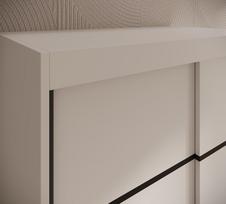 spinta stumdomomis durimis - Spinta ADRK Verto, balta, 100 cm x 58 cm x 200 cm - 3 nuotrauka