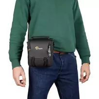 foto krepsiai - Lowepro camera bag Adventura SH 120 III, black | LP37450-PWW - 5 nuotrauka