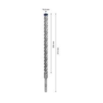 graztas betonui 16mm - SDS-plus-7X grąžtas Bosch 16x250x315mm, 1 vnt. - 6 nuotrauka