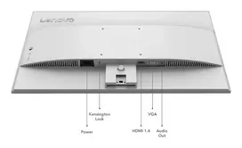 ipa 99 - Lenovo L24-4C 23.8" FHD, IPS, 144Hz, 250nits, pilkas (Grey) - 4 nuotrauka