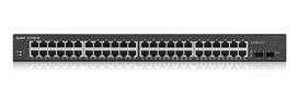 tinklo komutatoriai - ZYXEL GS1900-48 V2, 48-PORT GBE L2 SMART SWITCH, RACKMOUNT | GS1900-48-EU0102F - 4 nuotrauka
