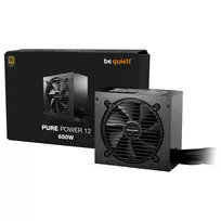 psu be quiet - be quiet! PURE POWER 12 650W ATX 3.1 Juodas (Black) - 5 nuotrauka