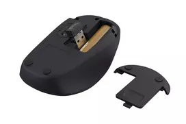 kompiuterio pele - MOUSE USB OPTICAL WRL YVI  ECO/BLUE 24551 TRUST - 2 nuotrauka