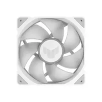 argb fan pack - ASUS TUF GAMING TR120 ARGB White 120 mm Case Fan - 6 nuotrauka