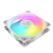 argb fan pack - ASUS TUF GAMING TR120 ARGB White 120 mm Case Fan - 7 nuotrauka