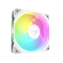 argb fan pack - ASUS TUF GAMING TR120 ARGB White 120 mm Case Fan - 8 nuotrauka