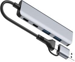type c i usb a - Tracer A-5 USB Type-C į USB-A adapteris Juodas (Black) - 2 nuotrauka