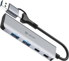 type c i usb a - Tracer A-5 USB Type-C į USB-A adapteris Juodas (Black) - 3 nuotrauka