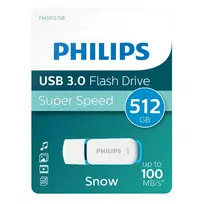 512gb usb atmintukas - Philips USB 3.0 512GB Snow Edition Green - 2 nuotrauka