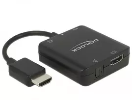 toslink kabelis - Delock HDMI Audito Extractor 4K 60 Hz Compact - 2 nuotrauka