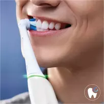 oral b galvute - Oral-B iO Ultimate Clean, balta (White), 8 vnt. - 2 nuotrauka