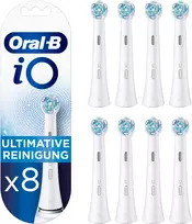 oral b galvute - Oral-B iO Ultimate Clean, balta (White), 8 vnt. - 7 nuotrauka