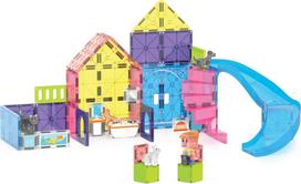 namelis gyvunams - MAGNA-TILES Magnetinis konstruktorius „Gyvūnų žaidimų namelis“ 50 det. - 4 nuotrauka