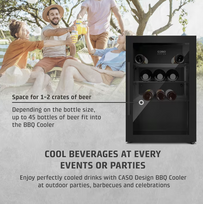 vyno saldytuvas - Caso Barbecue Cooler S-R 700 Inox - 4 nuotrauka