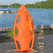 oranzinis - Gelbėjimo plūduras Aurora Aquarius, oranžinis - 3 nuotrauka