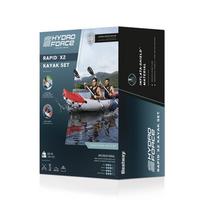 baidares irklai - Bestway Hydro-Force Lite-Rapid X2 Kajakas, 321 x 88 cm (Žalias/Green) - 12 nuotrauka