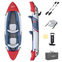 baidares irklai - Bestway Hydro-Force Lite-Rapid X2 Kajakas, 321 x 88 cm (Žalias/Green) - 14 nuotrauka