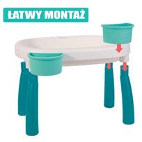 lauko deze - WOOPIE Staliukas Vanduo 2in1 Smėlio dėžė 7 el. - 4 nuotrauka