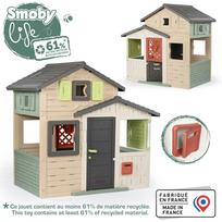 plastikiniai sodo nameliai - Žaidimų namelis Smoby Life Evo 162 x 164 cm - 4 nuotrauka