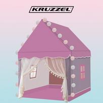 vaikiska palapine - Vaikiška palapinė Kruzzel 22653, rožinė (Pink) - 15 nuotrauka