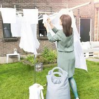 lauko dziovykle - Brabantia Essential 40 m Lauko skalbinių džiovykla Pilka (Grey) - 8 nuotrauka