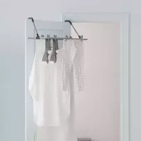 drabuziu dziovykle - Brabantia Door skalbinių džiovykla, Metalinė pilka (Metallic Grey) - 3 nuotrauka