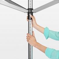 drabuziu dziovykle - Lauko džiovykla Brabantia, Lift-O-Matic 50 m Grey - 7 nuotrauka
