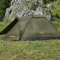 stovyklavimo palapine - Dvivietė palapinė Nils Camp NC6010, žalia sp., 275 cm x 150 cm x 105 cm - 6 nuotrauka