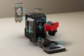 automatinis kavos - Siemens TF301E19 - 4 nuotrauka