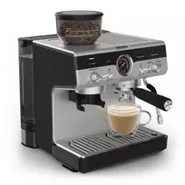 espresso machin - Krups Precision XP801T Juodas/Sidabrinis (Black/Silver) - 7 nuotrauka