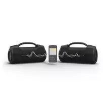 bluetooth nesiojamos koloneles - Hama Soundbarrel 2.0 Juodas (Black) - 2 nuotrauka