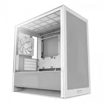 nzxt korpusas - NZXT H3 Flow Balta (White) - 3 nuotrauka