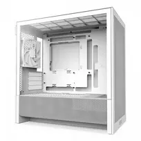 nzxt korpusas - NZXT H3 Flow Balta (White) - 4 nuotrauka
