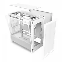 nzxt korpusas - NZXT H3 Flow Balta (White) - 6 nuotrauka
