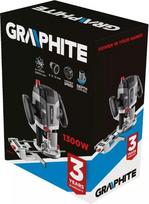 elektrine freza -  GRAPHITE 59717 - 3 nuotrauka