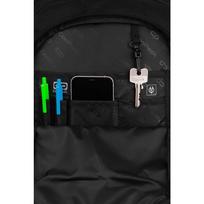 mokykline kuprine - CoolPack Soul, juoda (Black) - 5 nuotrauka