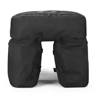 bagazines apsauga - Dviračio krepšys Wozinsky Carrier Bag WBB13BK, 60 l, juodas (Black) - 6 nuotrauka