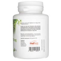 silicis maisto papildas - Aliness Ekologiškas silicis iš bambuko ūglių 500 mg, 100 Veg kapsulių - 2 nuotrauka