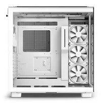 nzxt korpusas - Nzxt H9 Elite All White - 4 nuotrauka