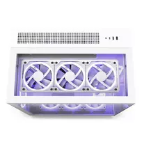 nzxt korpusas - Nzxt H9 Elite All White - 5 nuotrauka