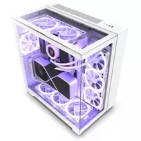 nzxt korpusas - Nzxt H9 Elite All White - 6 nuotrauka