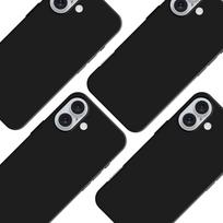 iphone 16 plus deklas - 3MK Matinis Dėklas Pro Apple iPhone 16 Plus - Juodas (Black) - 7 nuotrauka