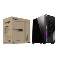 eatx kompiuterio korpusas - Gigabyte Aorus C500 Glass Black (Juodas) - 2 nuotrauka
