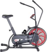 dviratis treniruoklis su pasipriesinimo - inSPORTline Airbike Basic II treniruoklis su oro pasipriešinimu - 8 nuotrauka